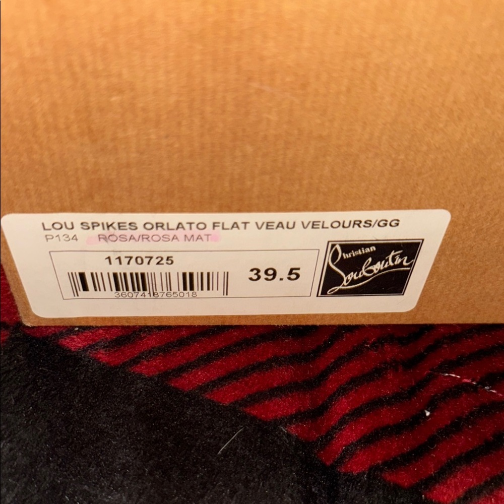Christian Louboutin Pink High-Top Sneakers - Picture 9 of 12